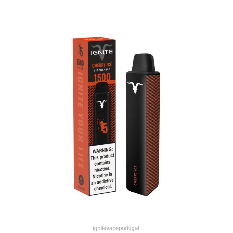 IGNITE V15 caneta vaporizadora gelo de mirtilo 04RDB108 | Ignite Cigarro Eletronico