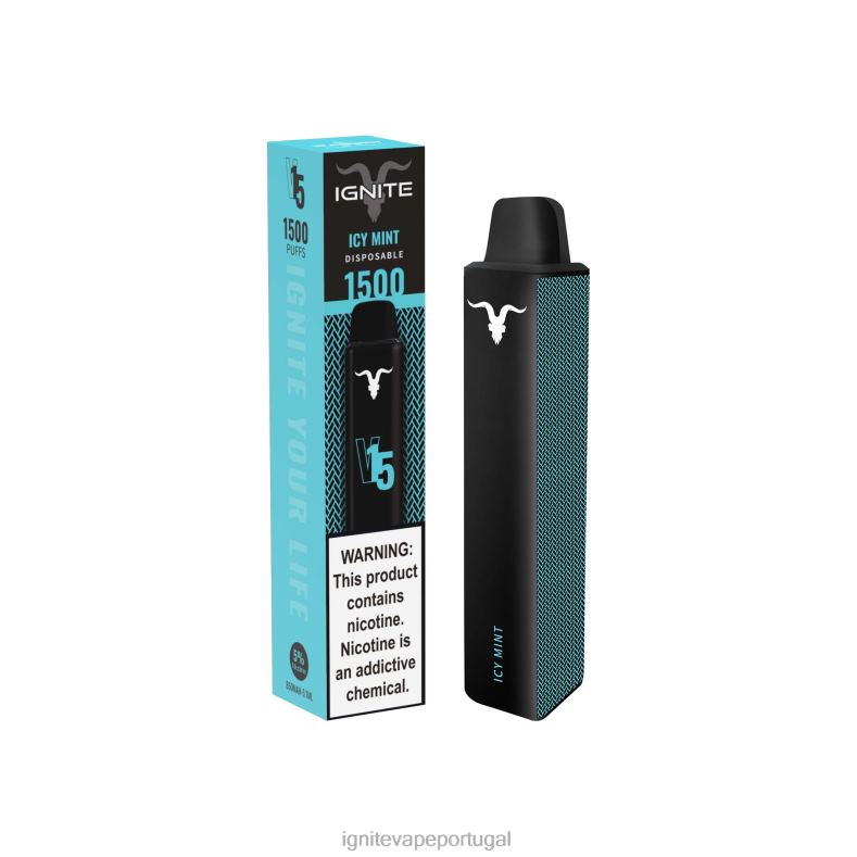 IGNITE V15 caneta vaporizadora gelo de mirtilo 04RDB108 | Ignite Cigarro Eletronico