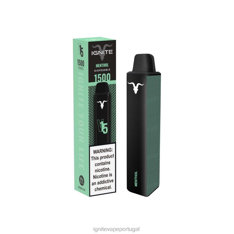 IGNITE V15 caneta vaporizadora melancia, maçã, morango 04RDB115 | Ignite Vape Valor