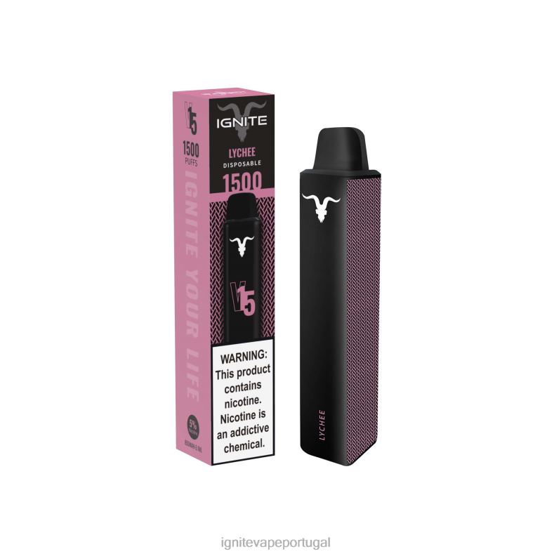 IGNITE V15 caneta vaporizadora melancia, maçã, morango 04RDB115 | Ignite Vape Valor