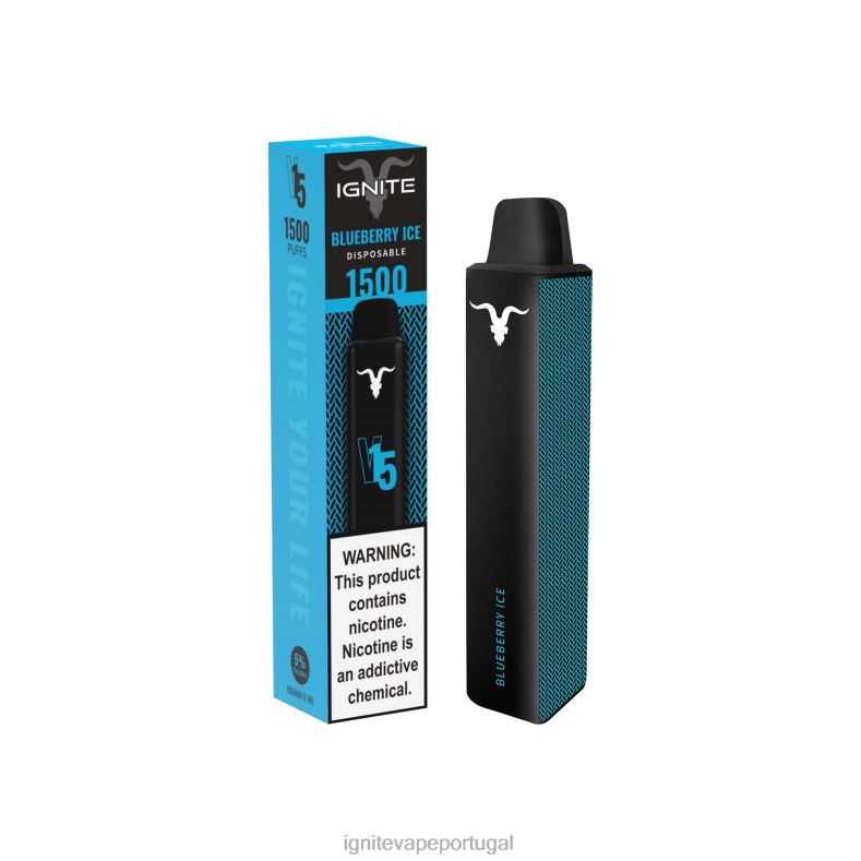 IGNITE V15 caneta vaporizadora sorvete de goiaba e morango 04RDB116 | Ignite Pod Sabores