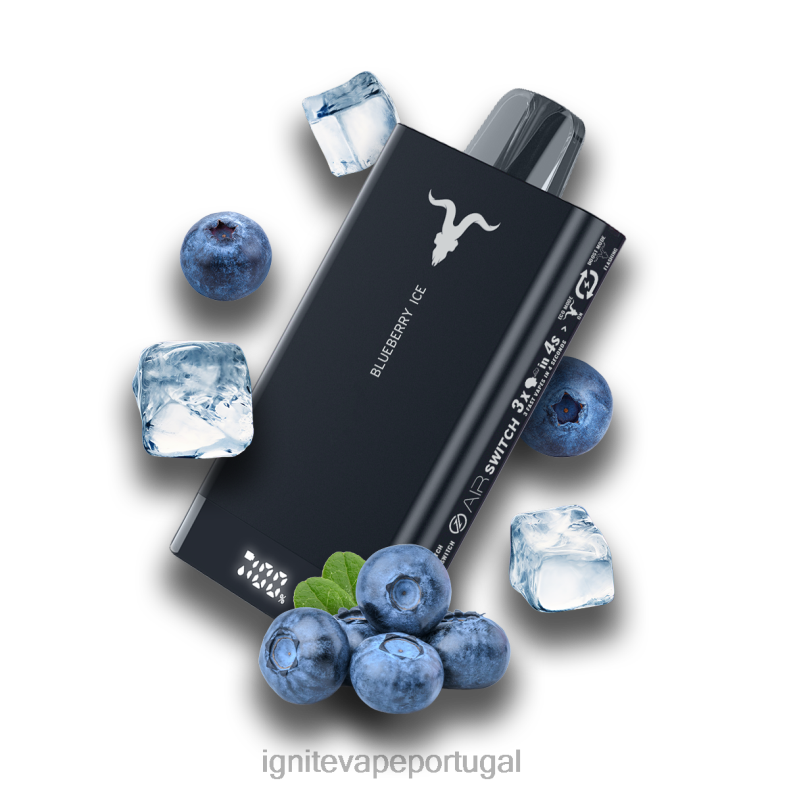 IGNITE V150 caneta vaporizadora limonada de fruta do dragão 04RDB69 | Ignite Loja