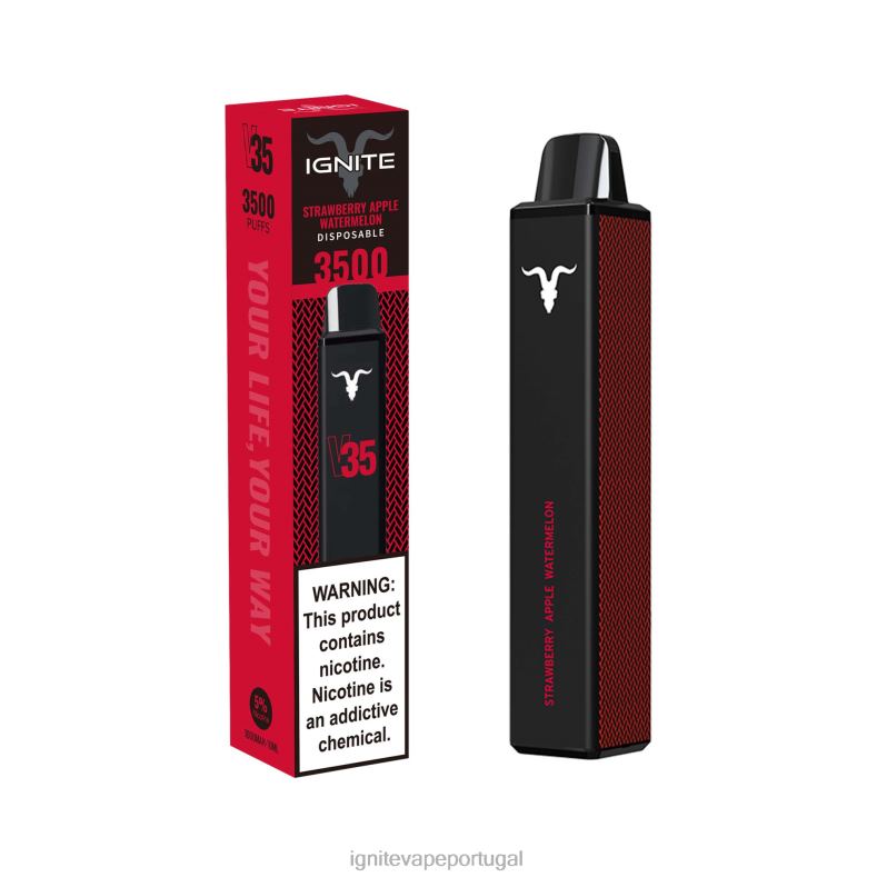 IGNITE V35 caneta vaporizadora kiwi morango 04RDB138 | Ignite Cigarro Eletronico