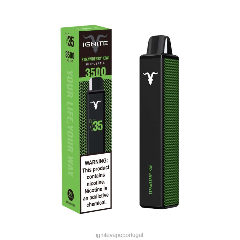 IGNITE V35 caneta vaporizadora kiwi morango 04RDB138 | Ignite Cigarro Eletronico