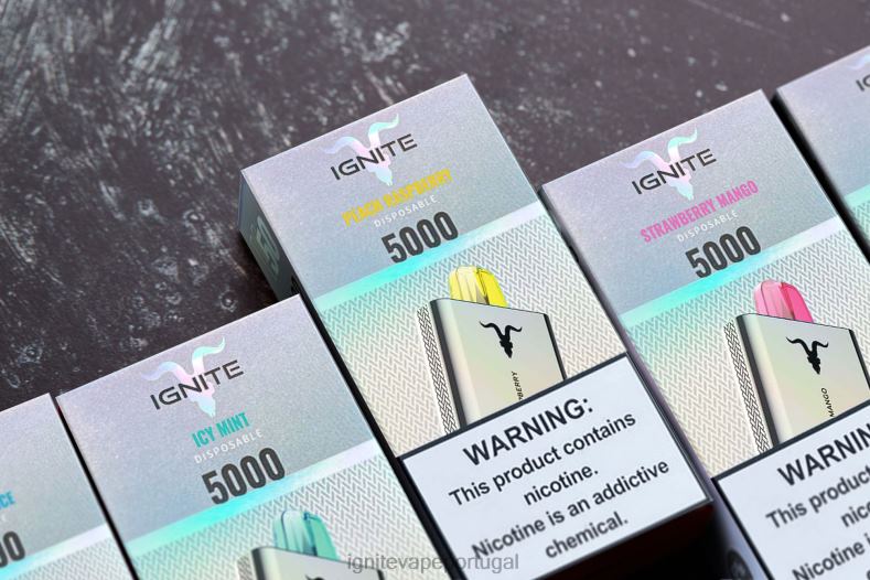 IGNITE V50 caneta vape pacote com 10 maçã verde 04RDB145 | Ignite Vape Valor