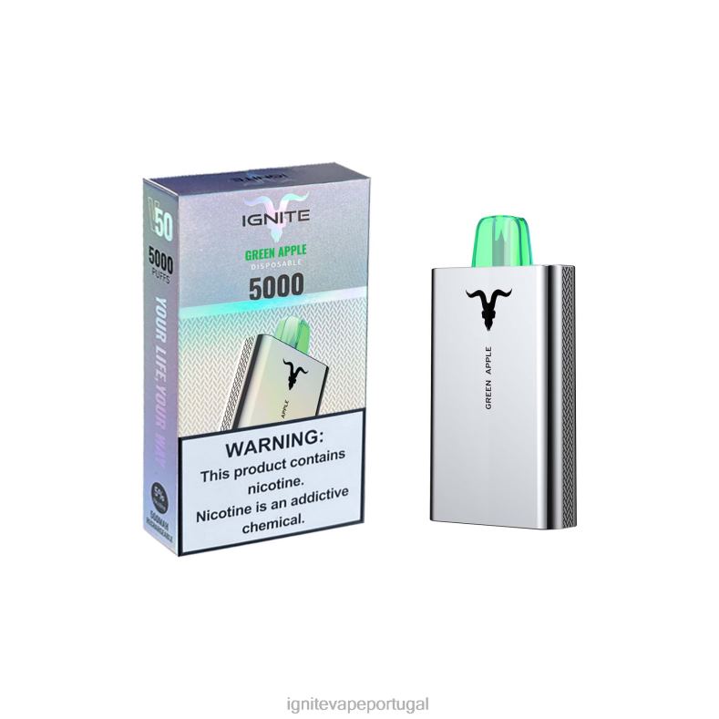 IGNITE V50 caneta vaporizadora manga morango 04RDB160 | Vape Ignite PreÃ§o