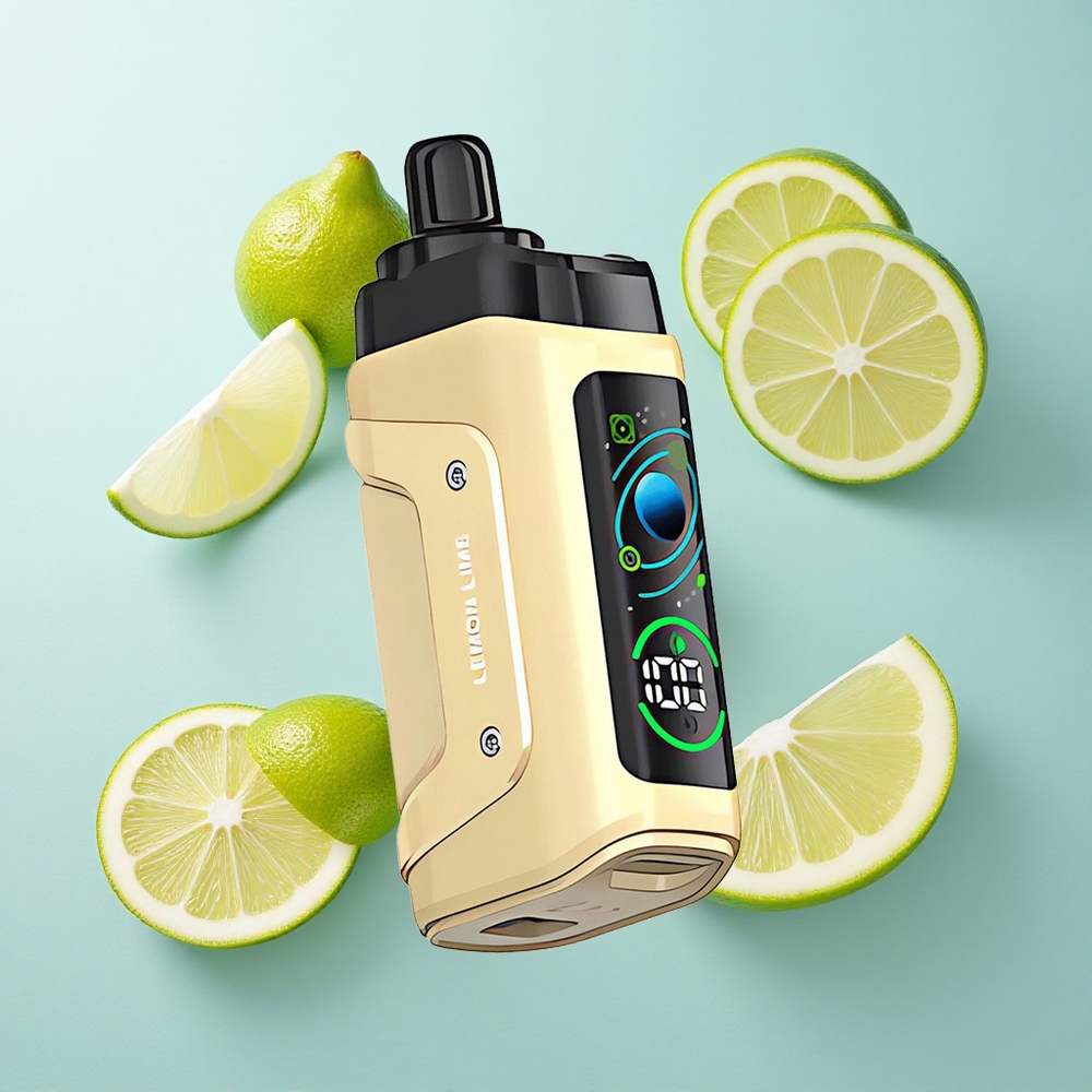 Limão Lima Razz Bar 45000 Puffs com Bobina Mesh 1.0 Ohm