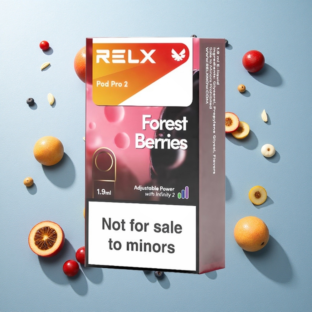 Frutos da Floresta RELX Pod Pro 2 0% Nicotina 600 Puffs