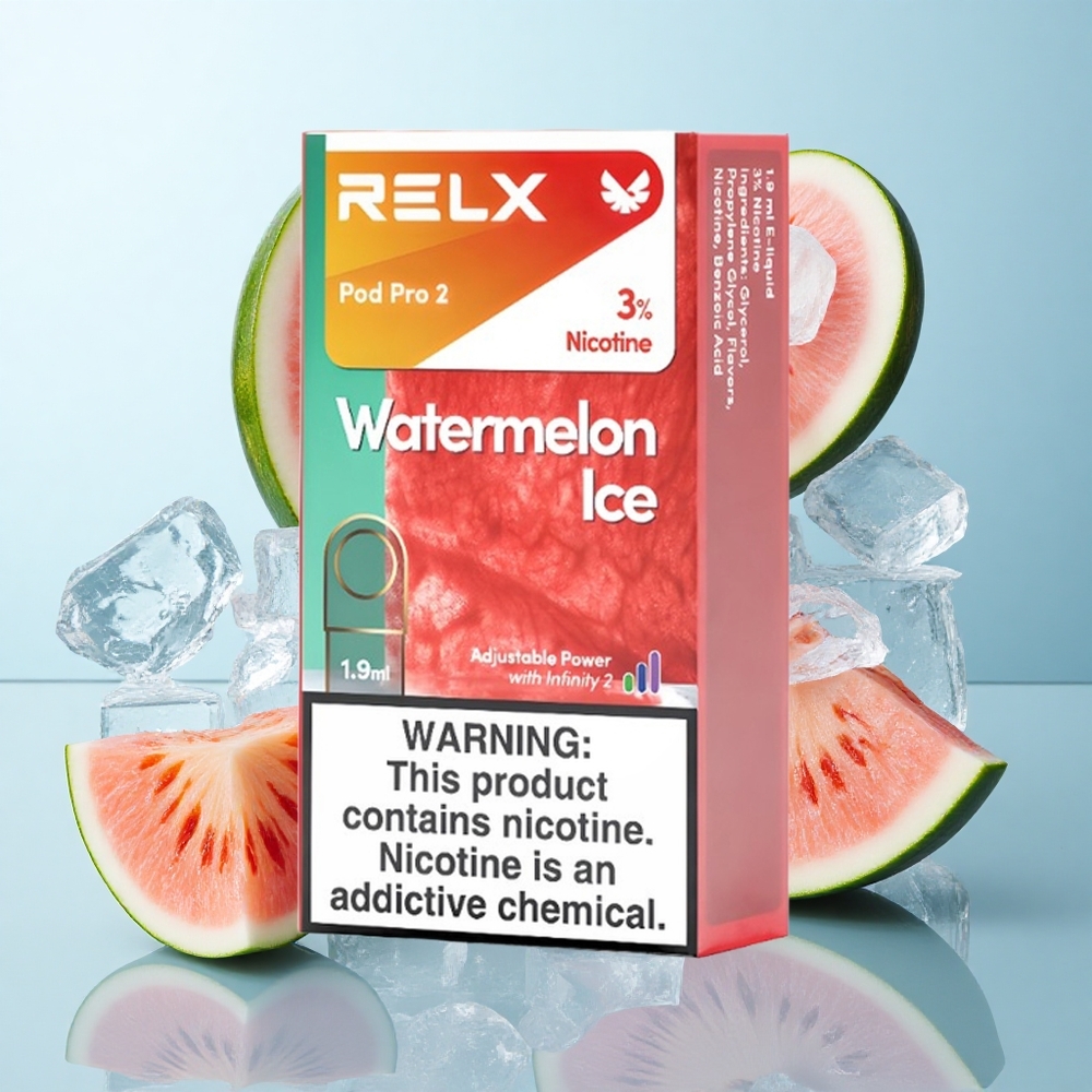 Melancia Gelo RELX Pod Pro 2 3% Nicotina 1.9ml