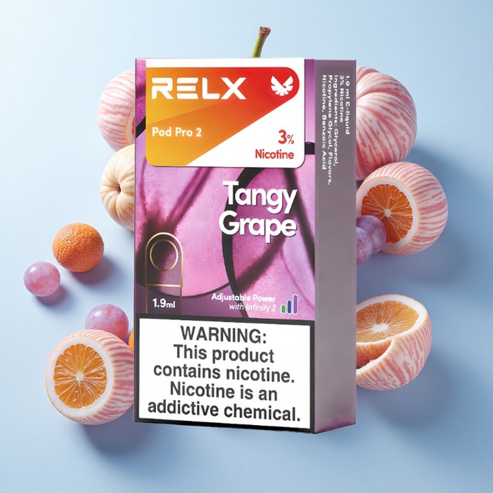 Uva Tângera RELX Pod Pro 2 3% Nicotina 1.9ml
