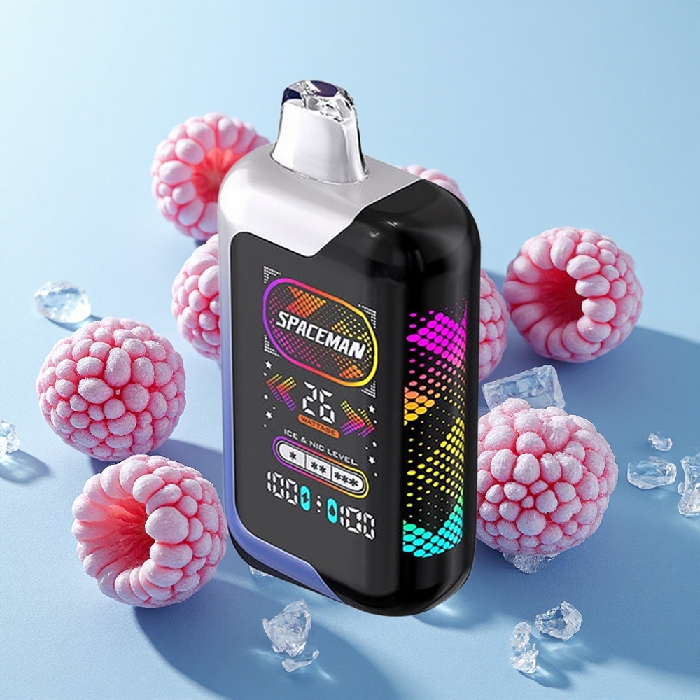 Azul Framboesa Gelo SMOK SPACEMAN SP40000 com 40000 Puffs e 20ml de Capacidade