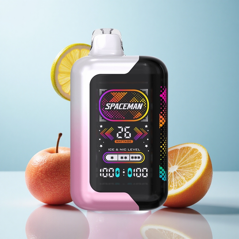Limão Rosa SMOK SPACEMAN SP40000 Descartável Vape 20ml 40000 Puffs