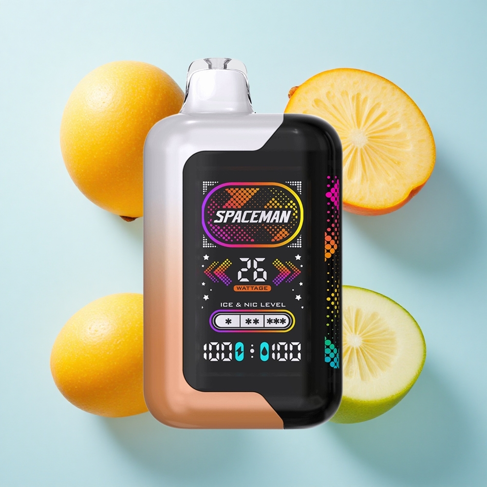 Manga Azeda Melão SMOK SPACEMAN SP40000 Vape Descartável 20ml 40000 Puffs