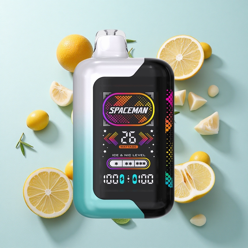 Menta Fresca SMOK SPACEMAN SP40000 Descartável Vape com 20ml de eLíquido e 40000 Puffs